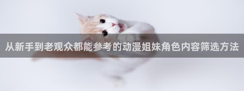 哔哩动漫：从新手到老观众都能参考的动漫姐妹角色内容筛选方法